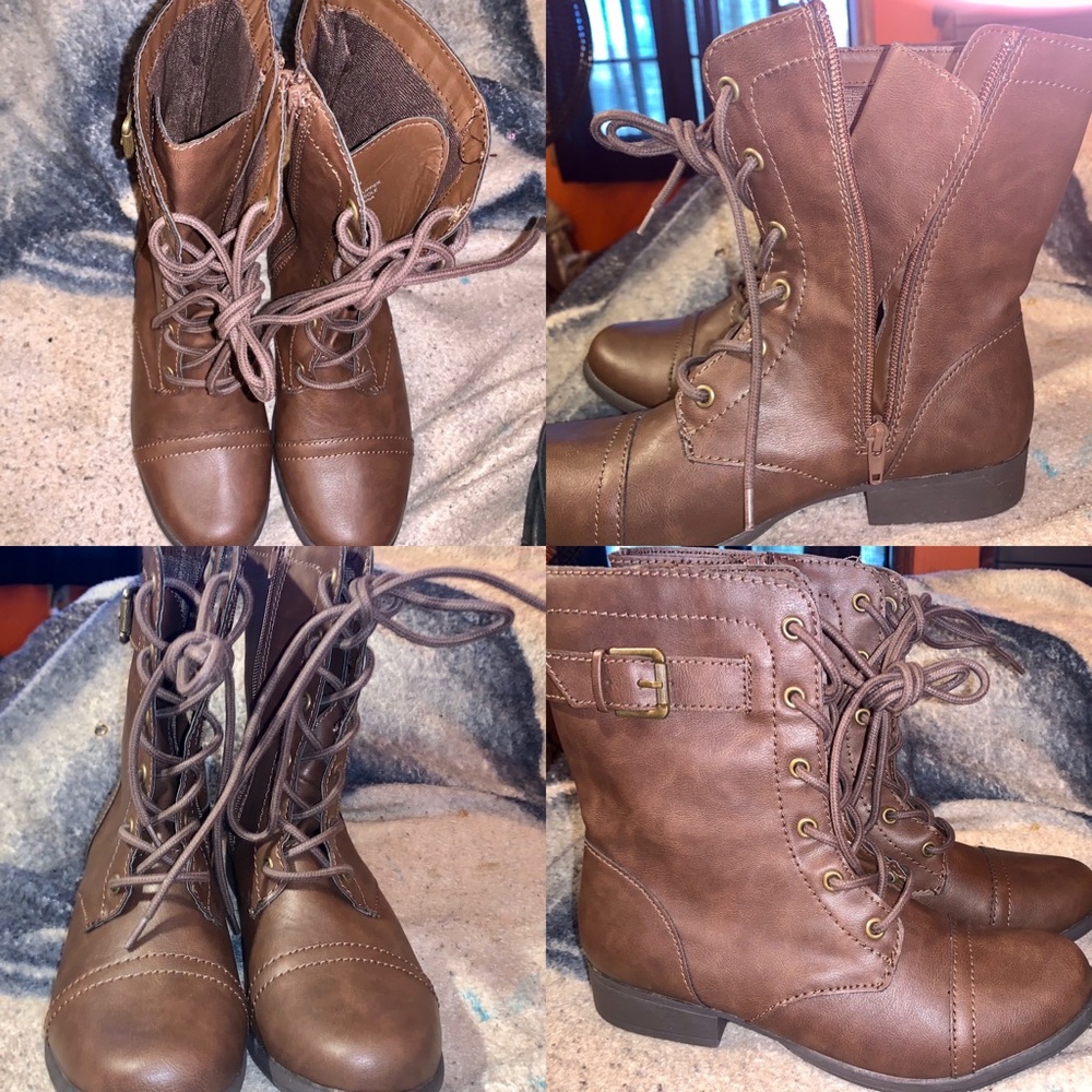 Mid calf boots